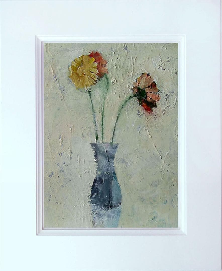 油絵 菅家令子 絵 絵画 インテリア F6-030501 花