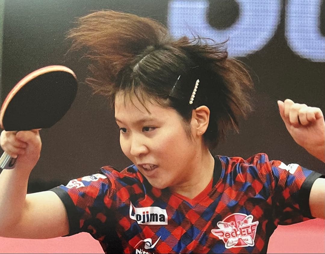 平野美宇さん 直筆サインフォト オリンピック 世界卓球 証明書付き 1枚