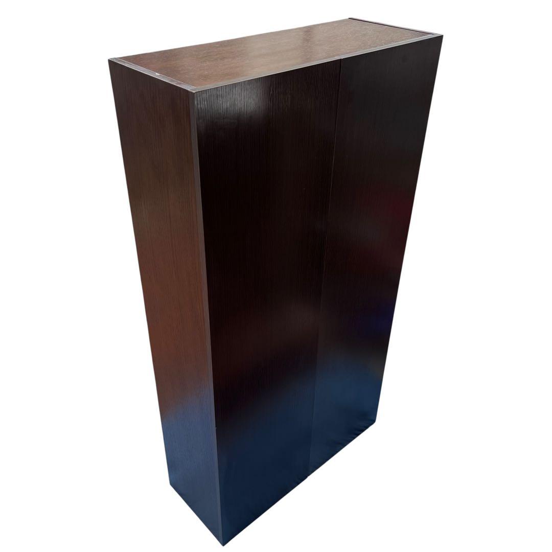 鉄人28G カンディハウス購入 ブラウン木製オープンシェルフ 4段