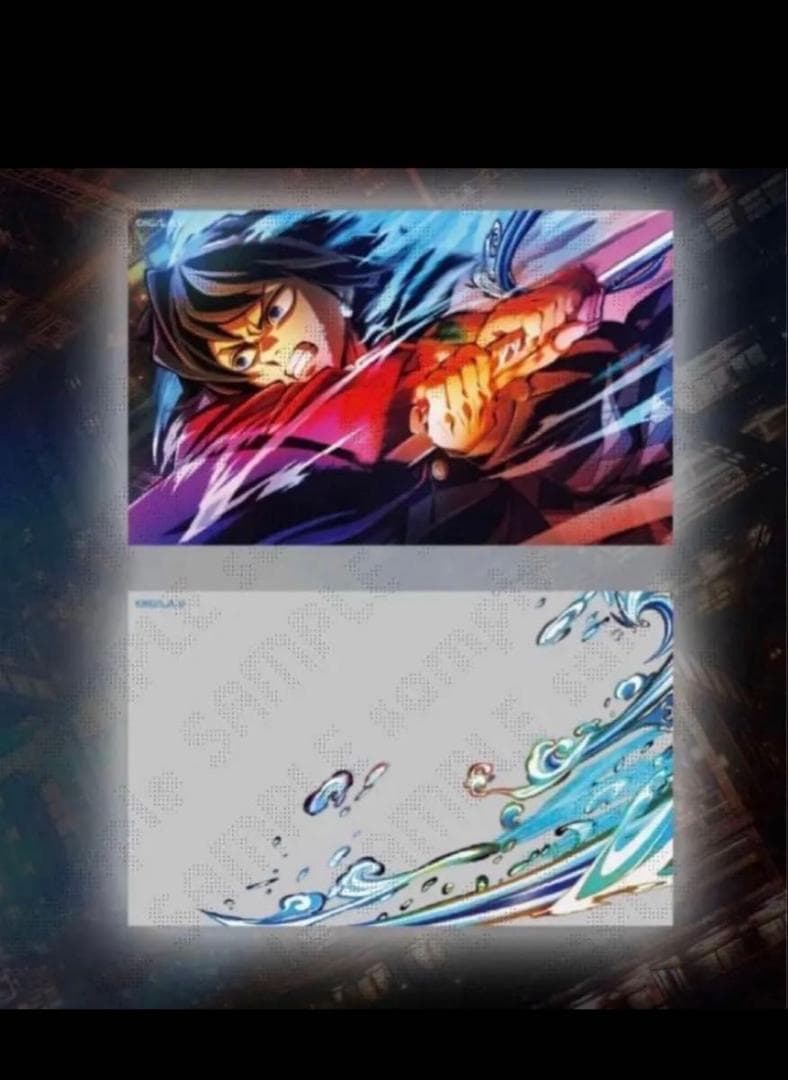 ビッグレイヤードアクリルスタンド レイヤードクリアカード 冨岡義勇 鬼滅の刃