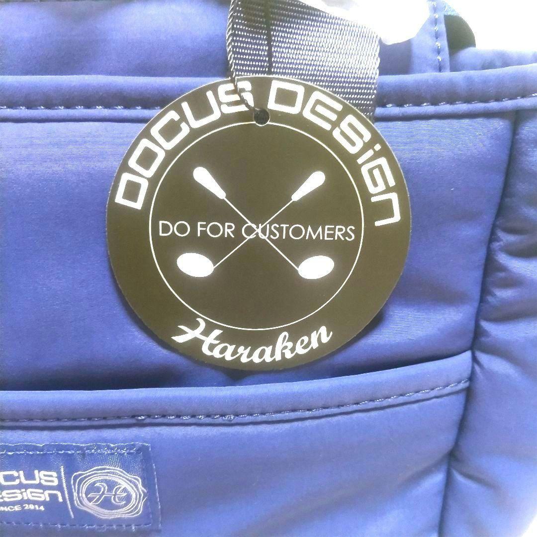 ★新品未使用★DOCUS ドゥーカス カートラウンドバックストラップ付ネイビー