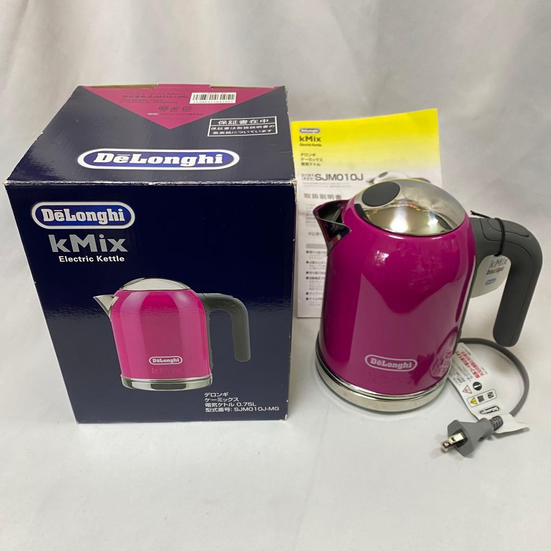 DeLonghi kMix SJM010J 電気ケトル ピンク　M192