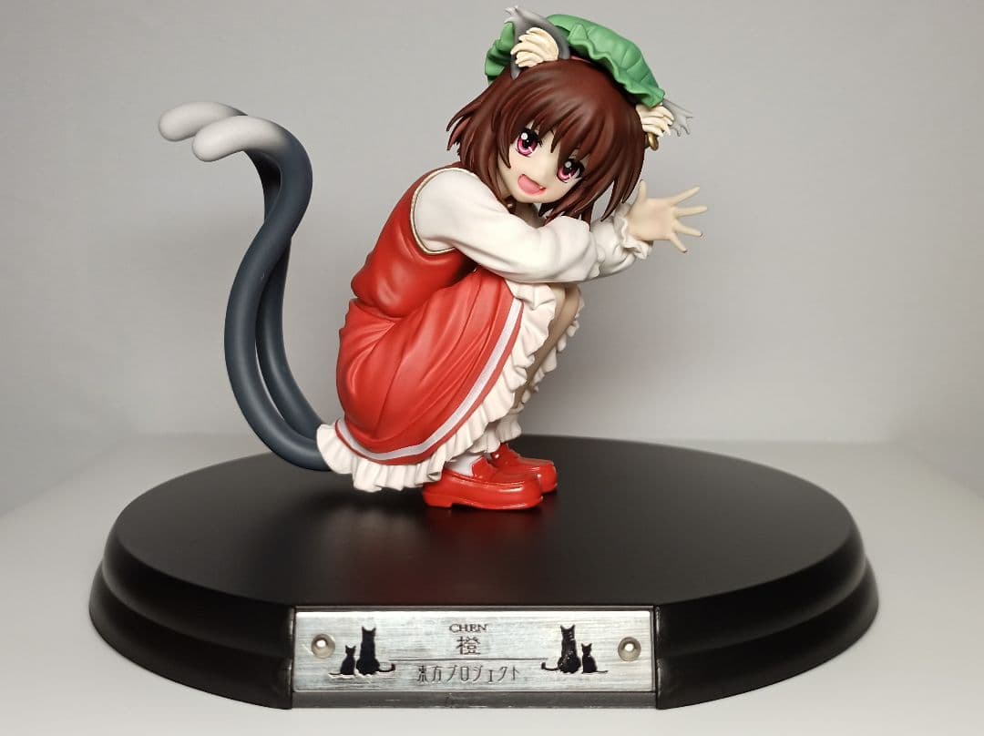 グリフォン 東方Project 1/8 橙 チェン 原型i-con フィギュア