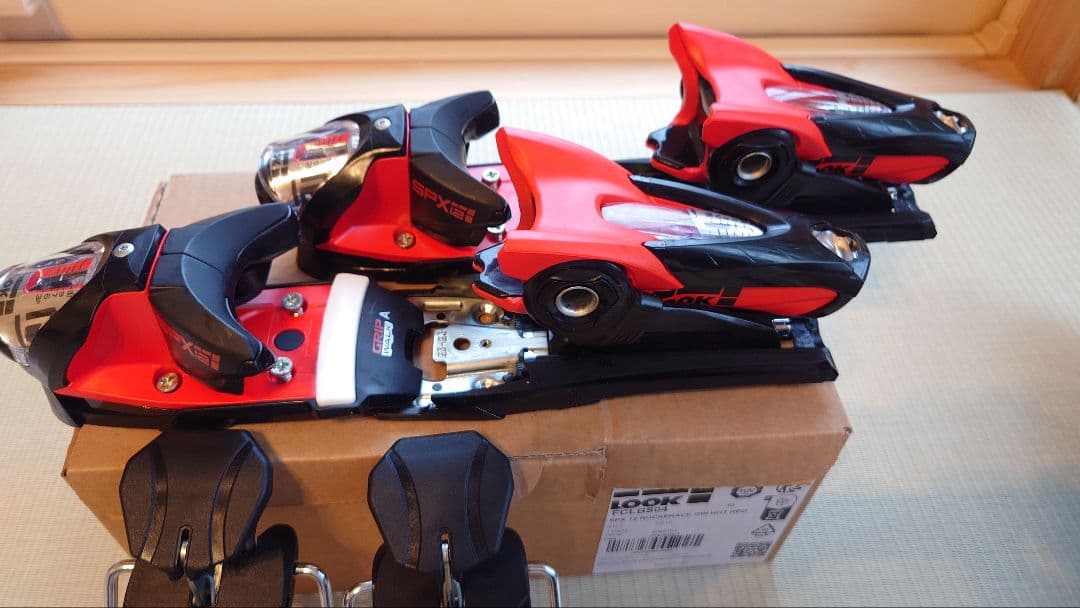 新品未使用★国内正規品LOOKルックSPX12 ROCKERACE RED