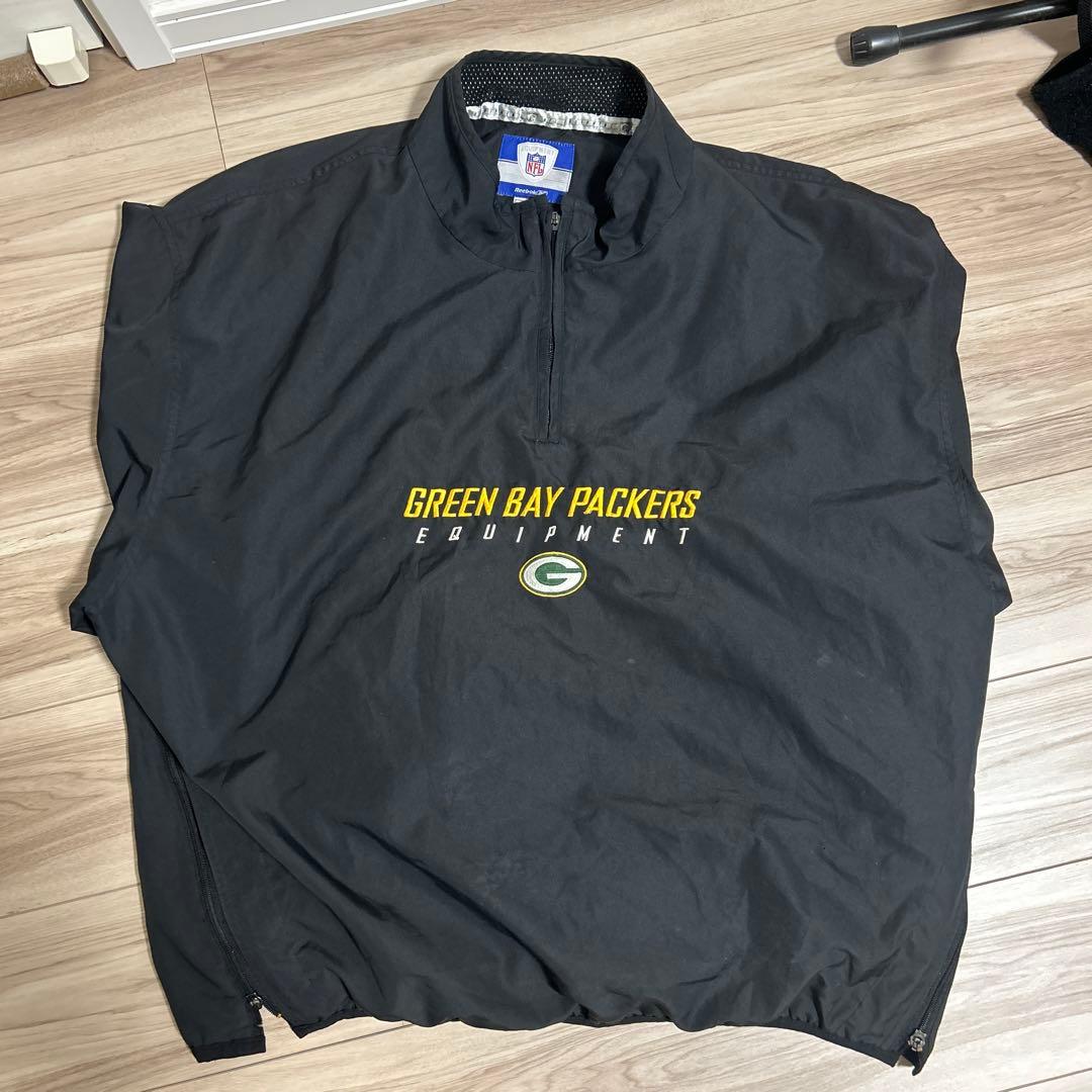 Green Bay Packers Equipment 3XL ハーフジップ