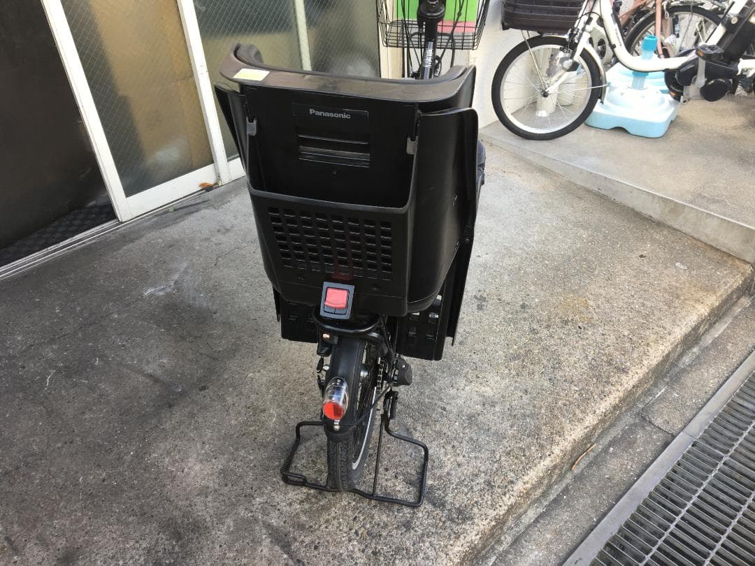 地域限定送料無料　ギュットアニーズ　子供乗せ　16AH　黒　神戸市　電動自転車