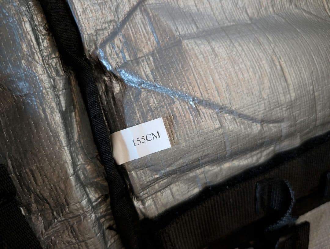 NANAN スノーボードバッグ ブラック 155cm