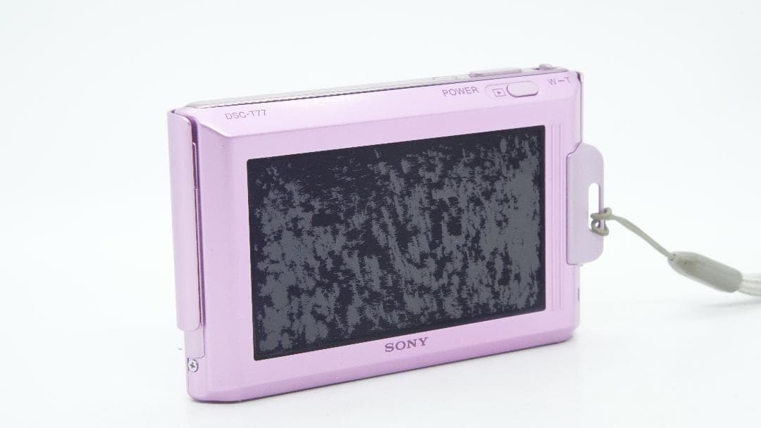【A2117】 SONY CyberShot DSC-T77 ソニー