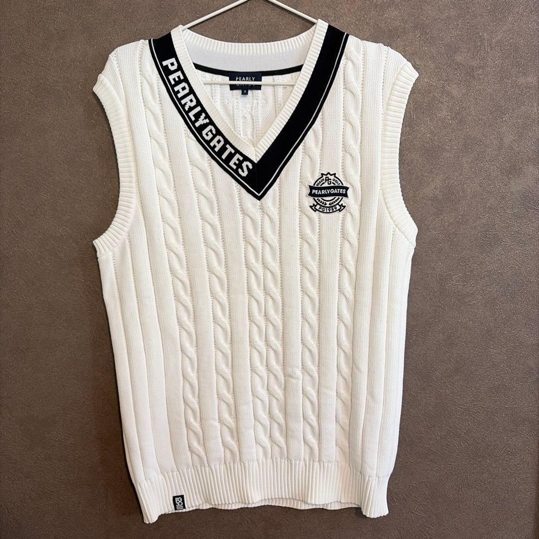 PEARLY GATES パーリーゲイツ ベスト ニット メンズ 6 ゴルフ