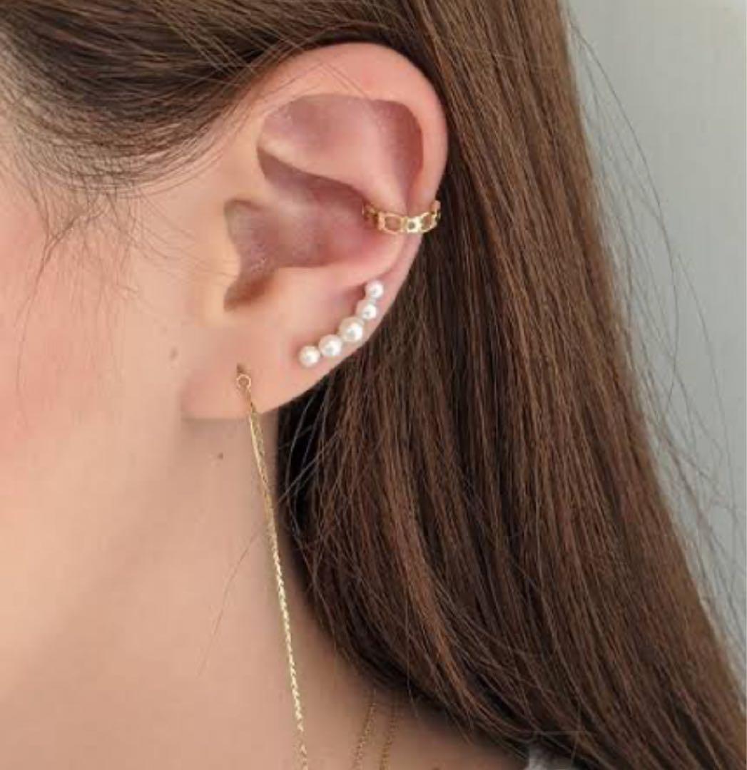 【購入証明書付き】STAR JEWELRY GIRL ✴︎パールピアス