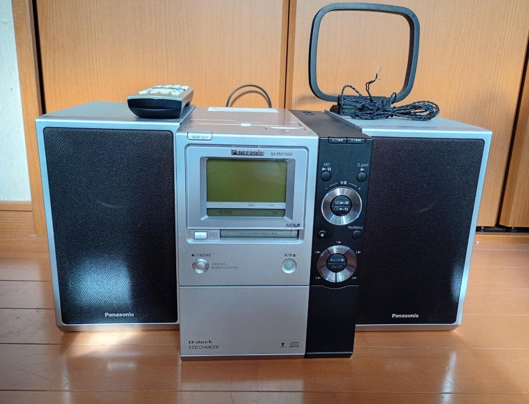 Panasonic SA-PM770SD ミニコンポ