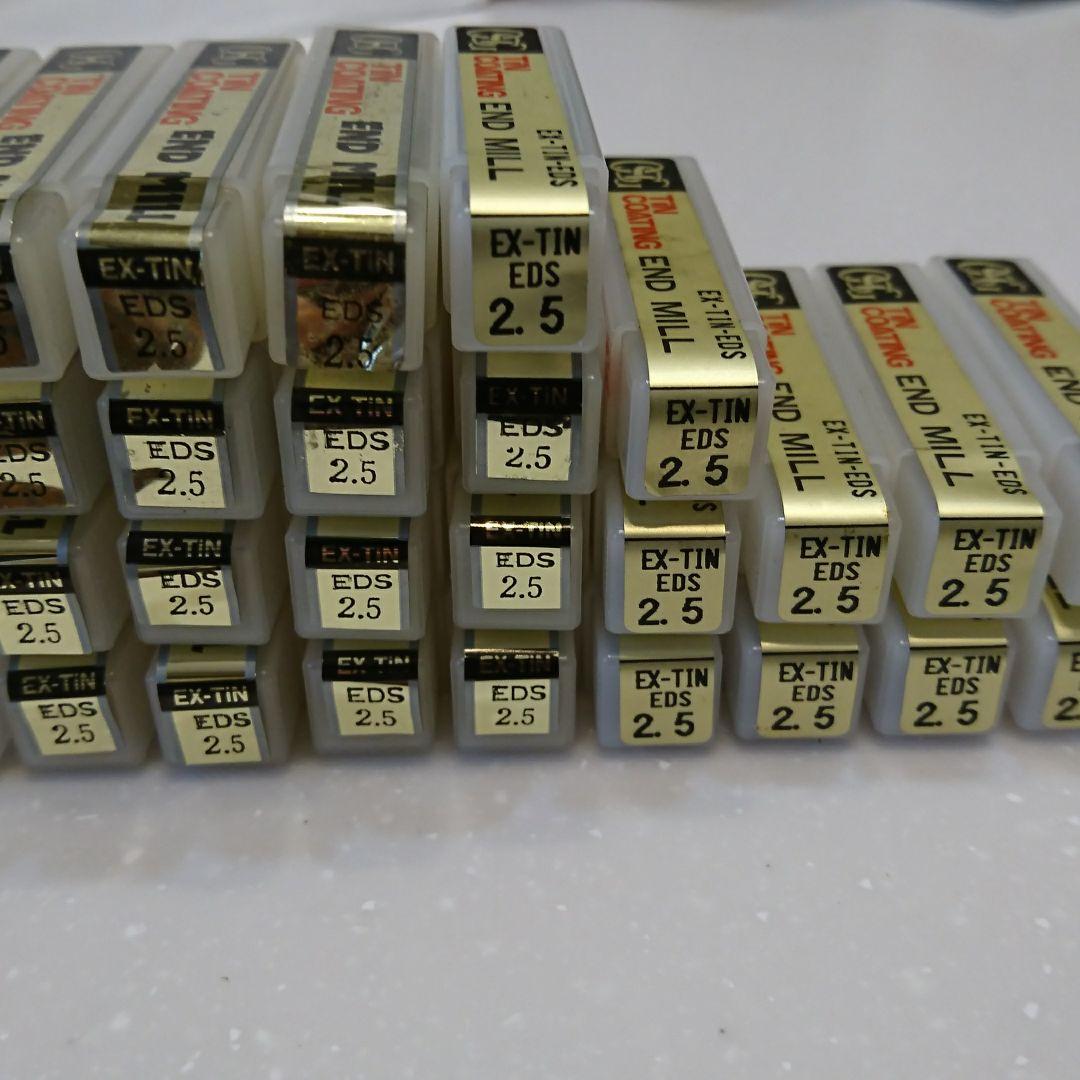 OSG EX-TIN-EDS ф2,5 (２枚刃) 28本 エンドミル