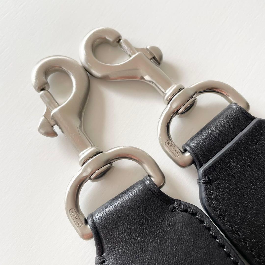 【極美品】COACH メンズ 2wayビジネスバッグ ヘリテージ 黒