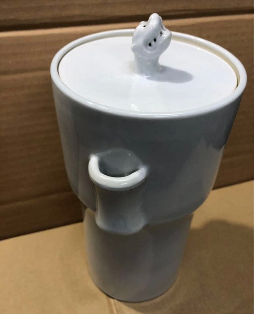 未使用/特価❕韓国人間国宝/申 相浩作/高麗青磁/水指/1点　　茶道具/水差し