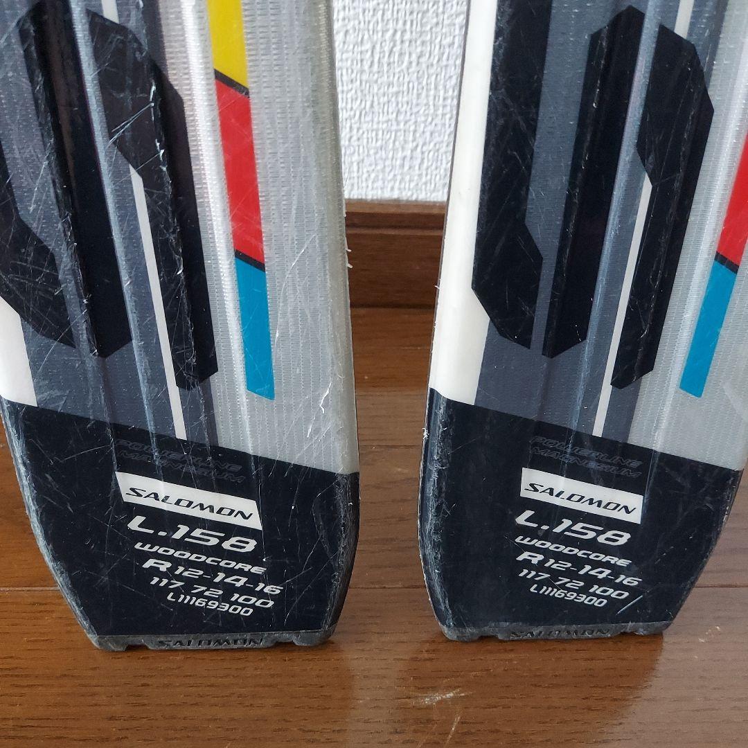 Salomon 24シリーズ　S1スキー ビンディングセット158センチ
