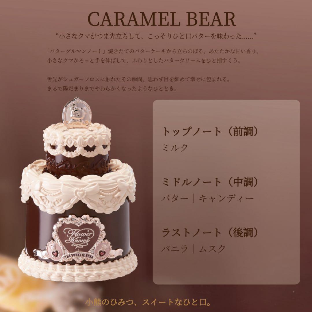 新品2点セット　フラワーノーズ　スウィーティーベアコレクションパフューム　香水