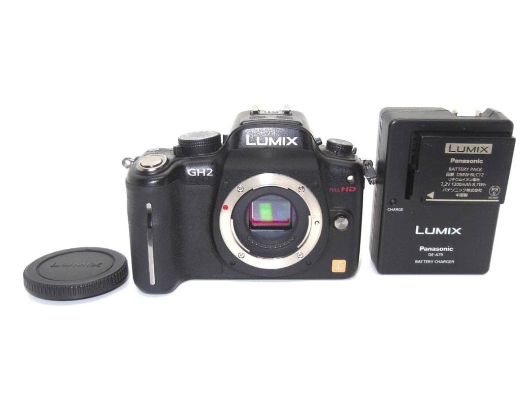 ★極上品★ Panasonic LUMIX DMC-GH2 ボディバッテリー付属
