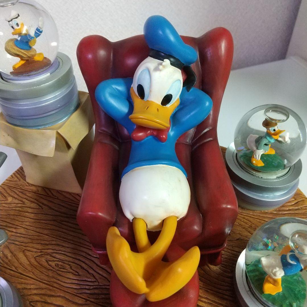 ドナルド スル―ザイヤ―フィギュア ミニスノーグローブ 生産終了品 レア