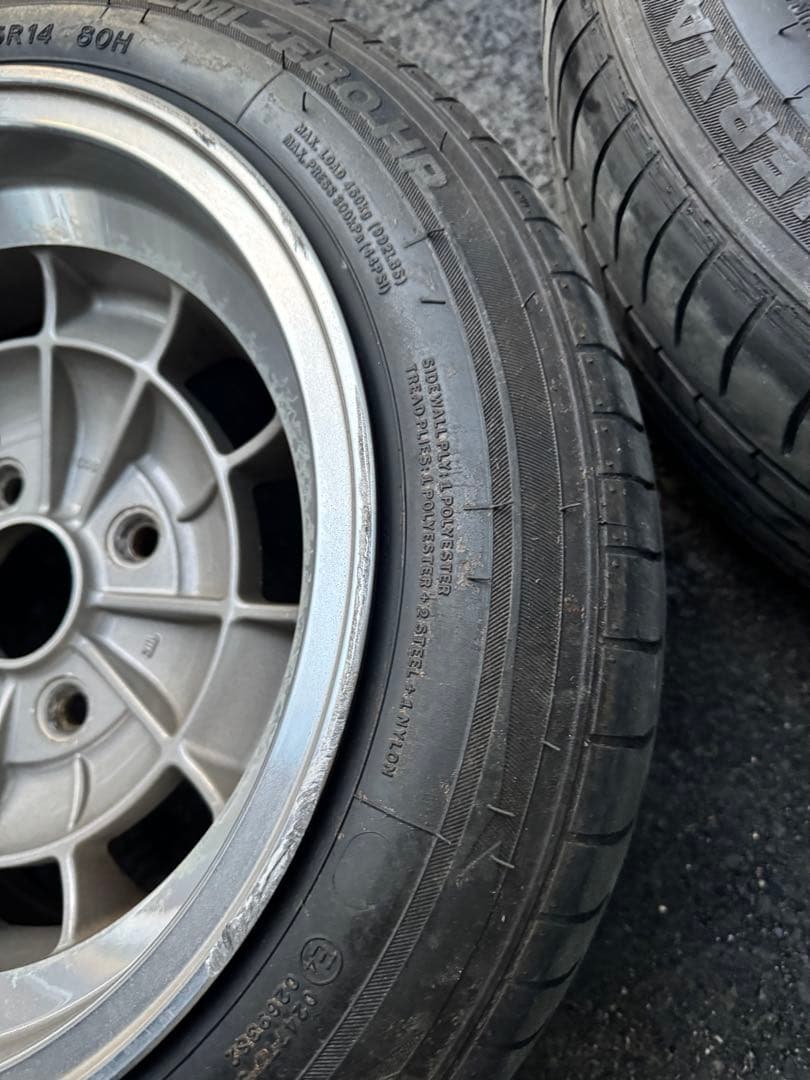 も*ー様 トスコホイール　8J-18.8J+-0　114.3 4H 4本セット