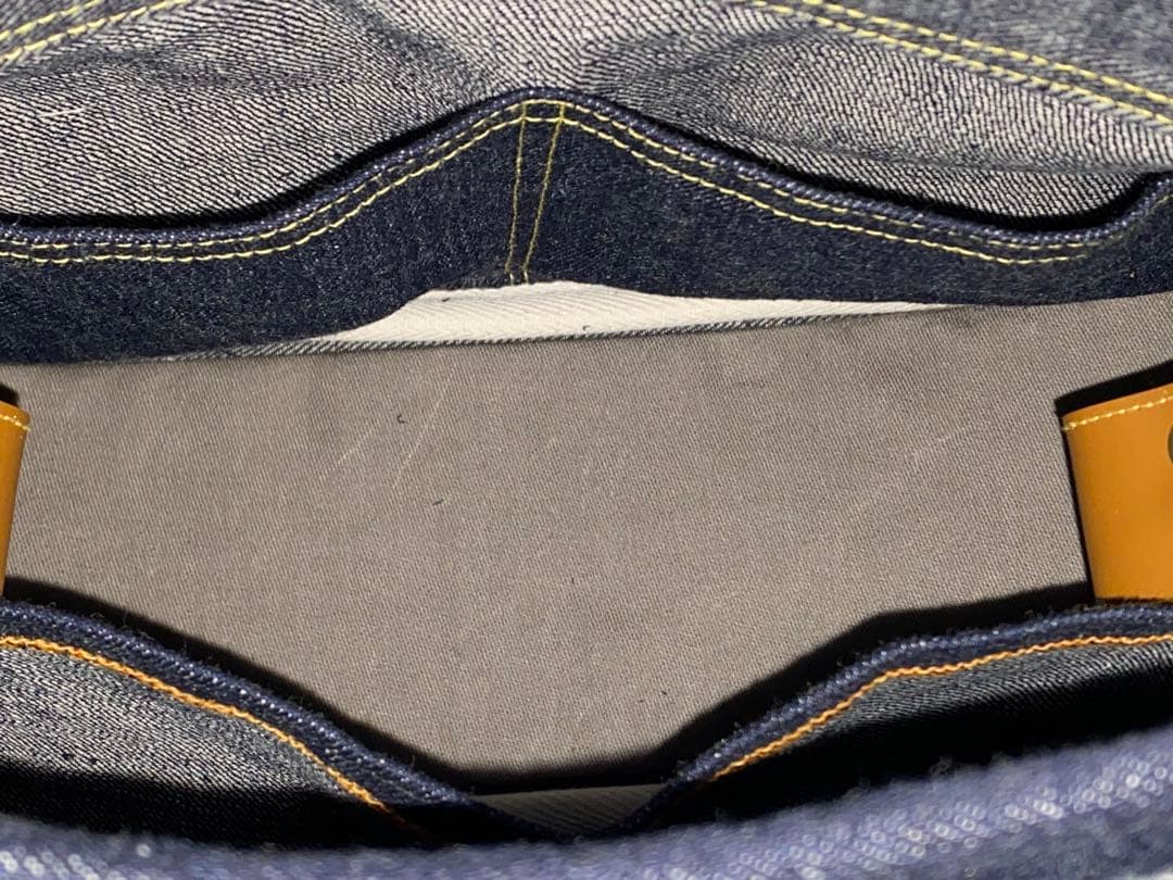 セール☆岡山デニム☆ダメージデニム☆☆トラネコ☆リュック対応☆4wayバッグ