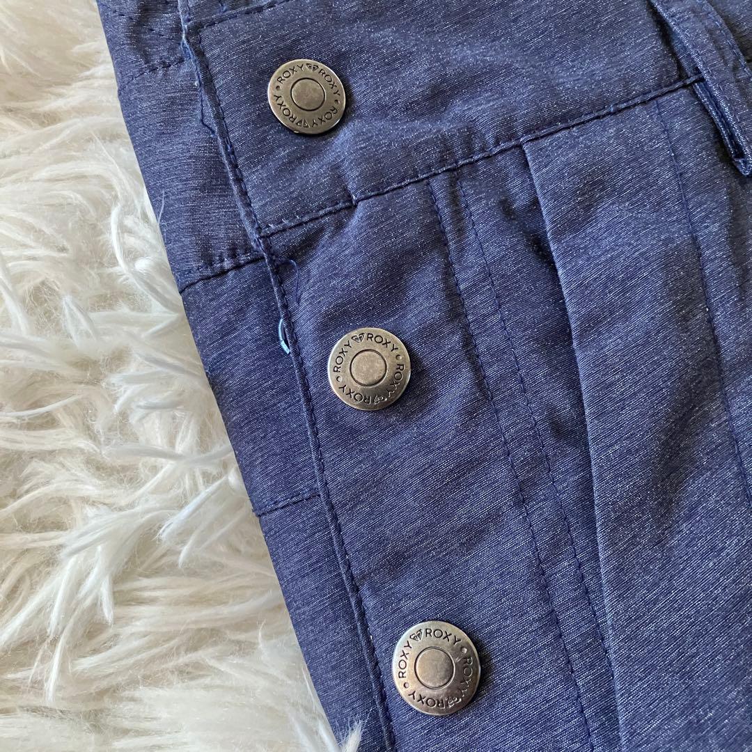 #N9✨ROXY✨スノボウェア デニム ビブパンツ つなぎ レディースM