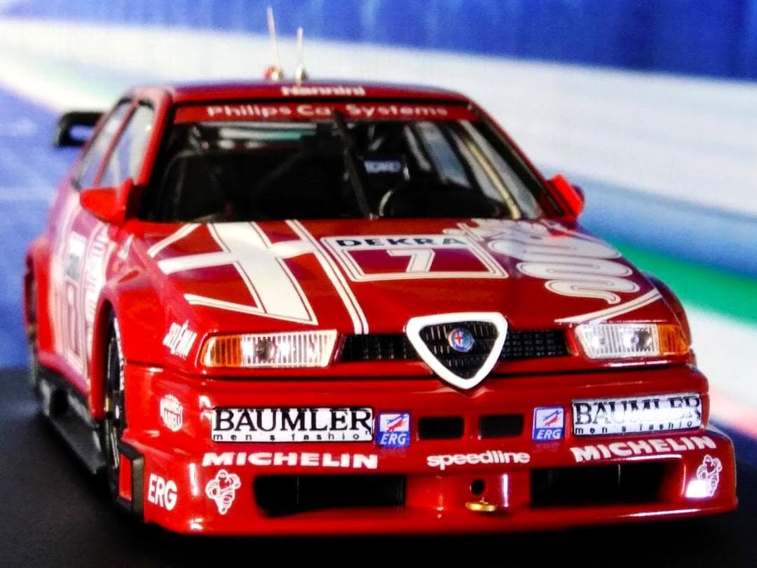 1/43 hpi-racing アルファロメオ 155V6 TI ♯7 DTM