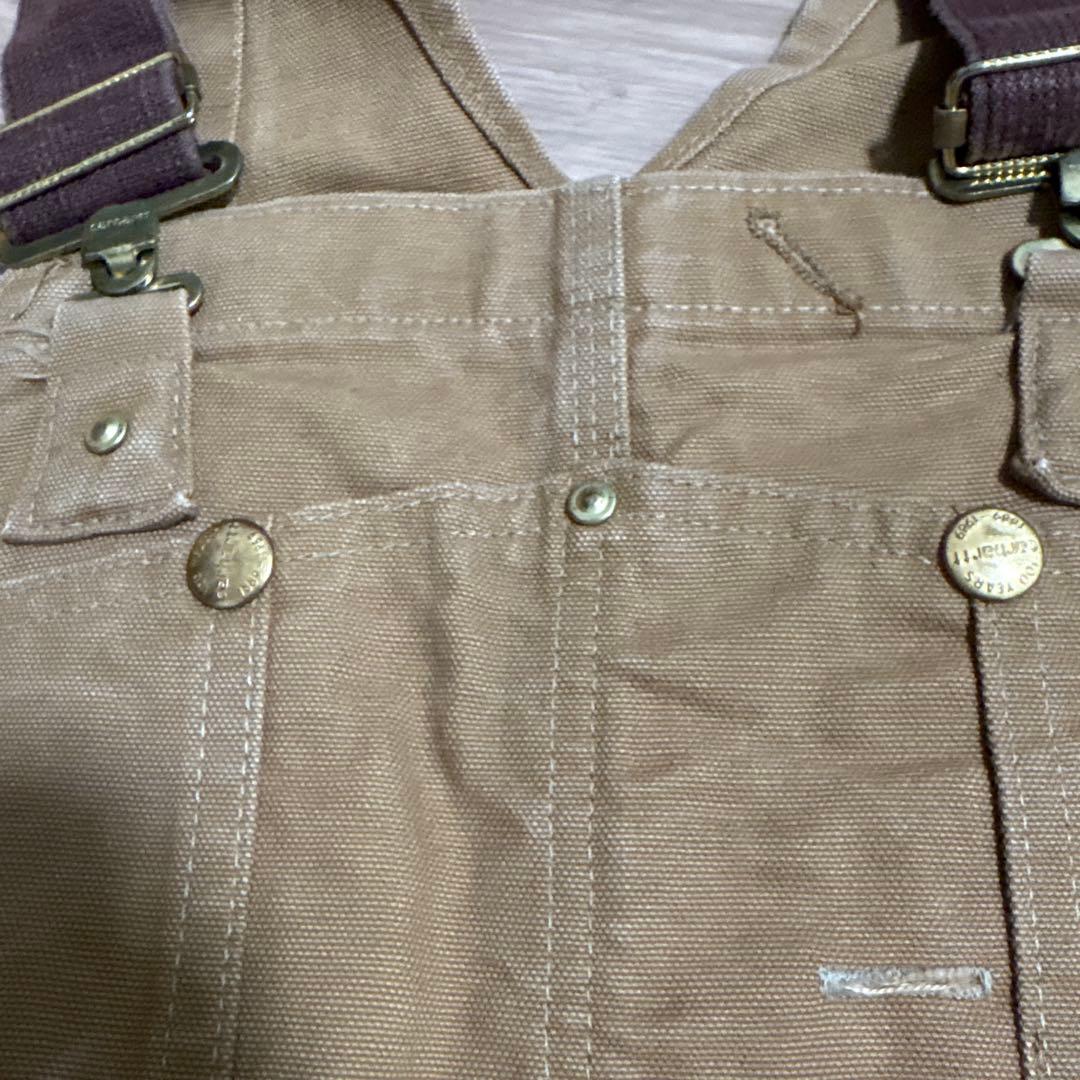 Carhartt 100周年モデル ダック地 オーバーオール ダブルニー