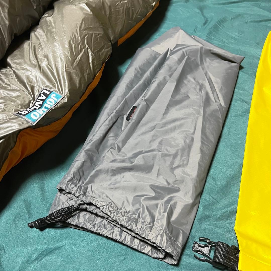 寝袋 Jolmo Lander 800fp グースダウントップキルトシュラフ R