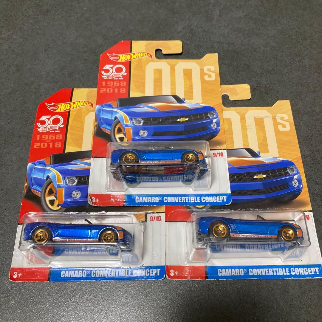ミニカー Hot Wheels Camaro Convertible Concept 50