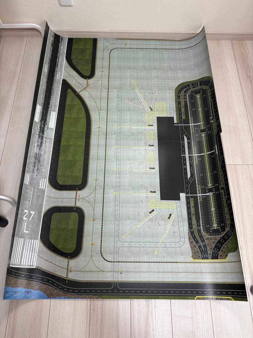 ①GJARPTB2 空港ターミナルビル　②GJAPS006 専用マット　セット