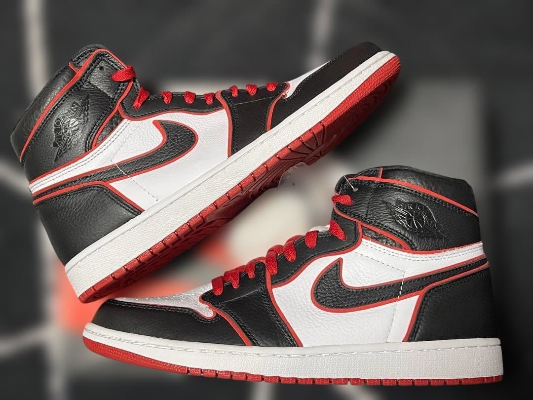 Nike Air Jordan 1 ブラック/ホワイト/レッド