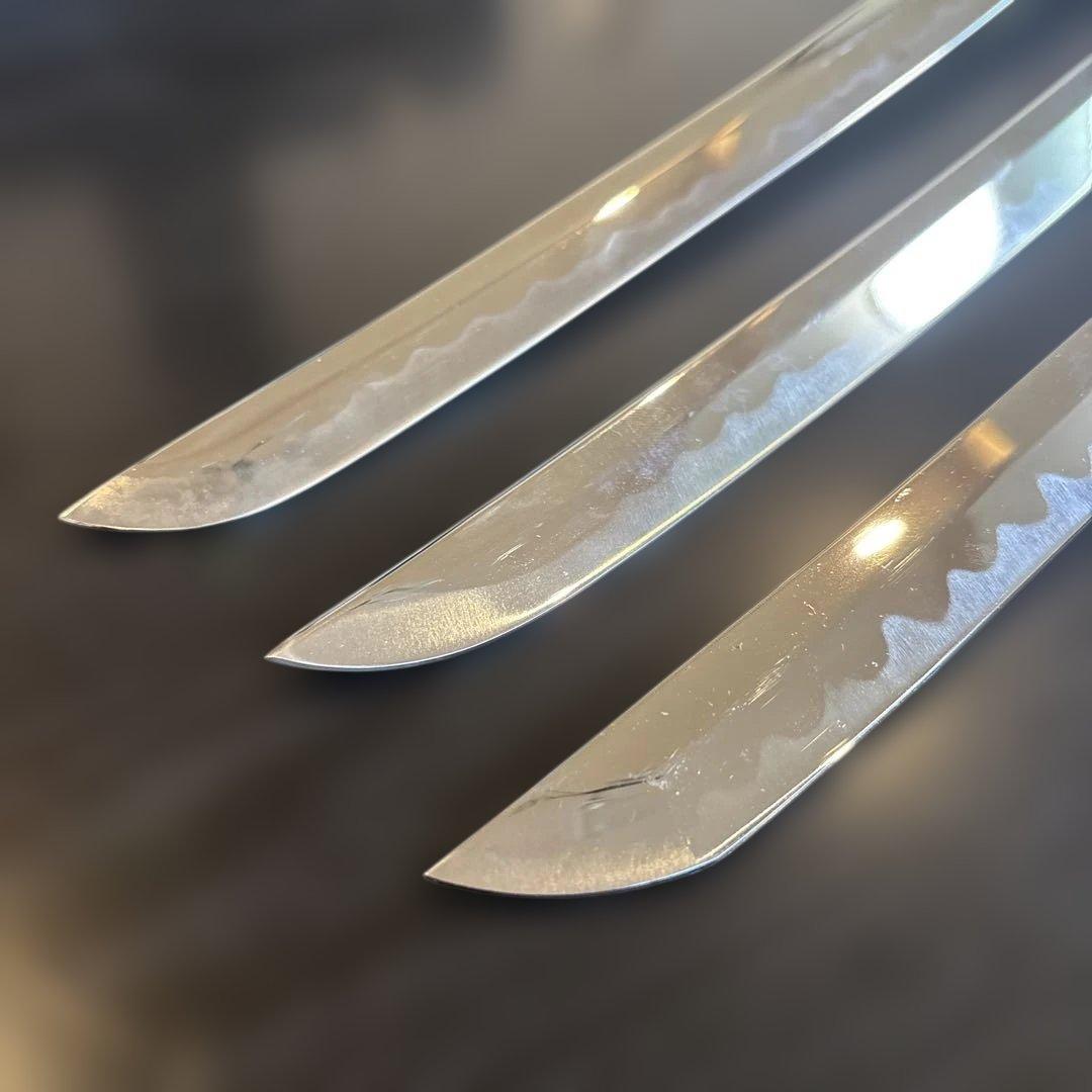 日本刀 模造刀 3本 鞘あり