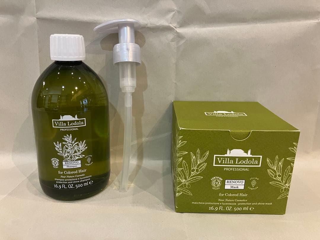 ヴィラロドラ レノーボ シャンプー500ml マスク 500ml