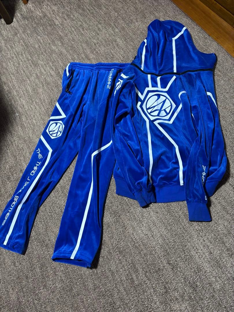 24karats 三代目JSOUL BROTHERS JSB ベロア ジャージ