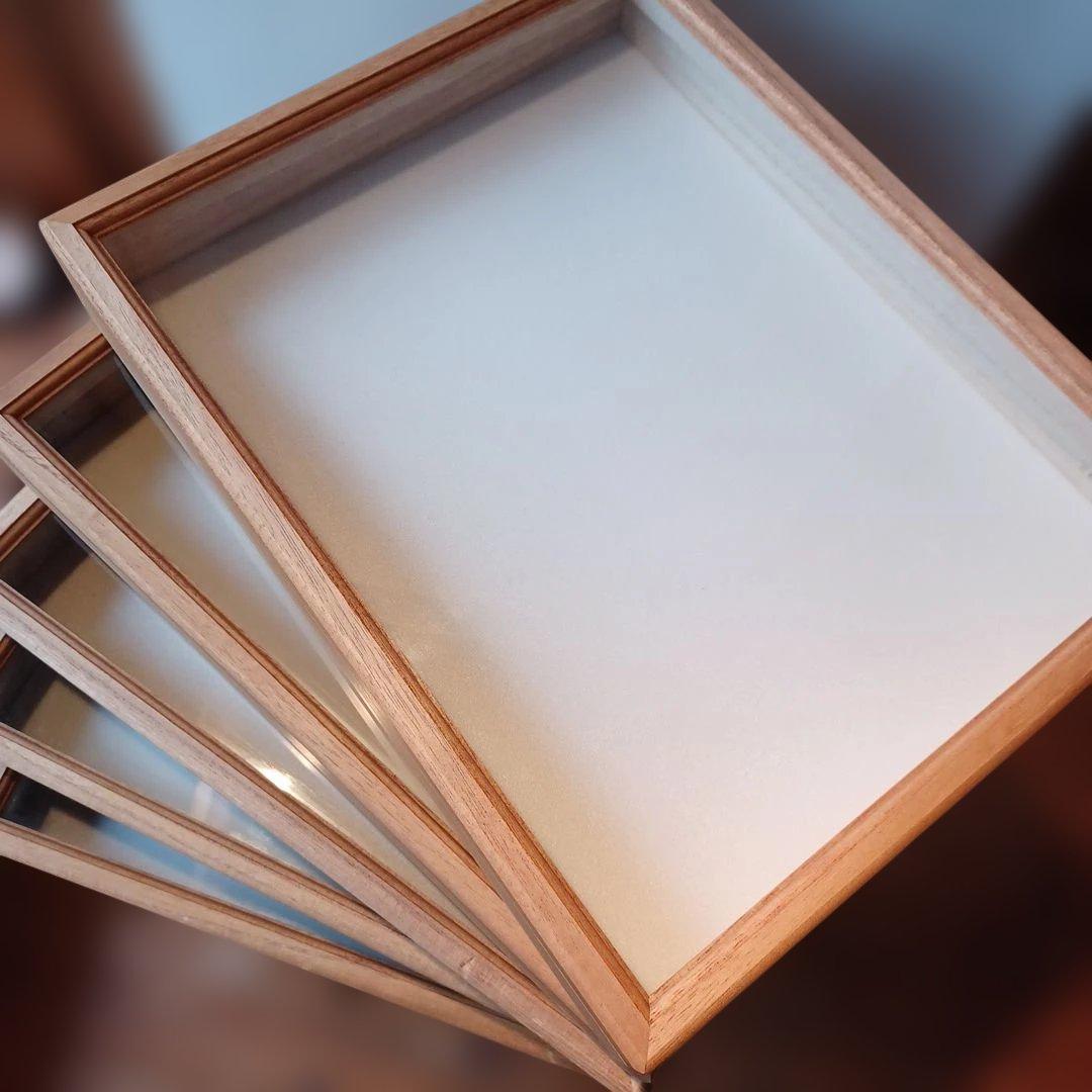 標本箱　印籠式桐箱　5個セット①