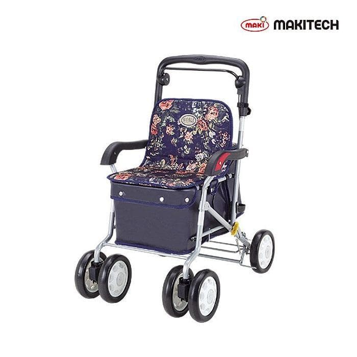 新品●マキテック● シルバーカー ボックスタイプ ショッピングカー 大容量収納