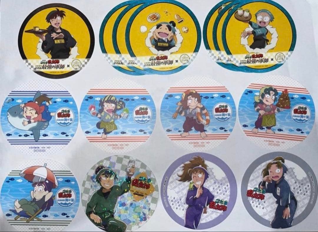 忍たま乱太郎 コースター アニカフェ タワコレ 忍たま茶屋 23枚 まとめ売り