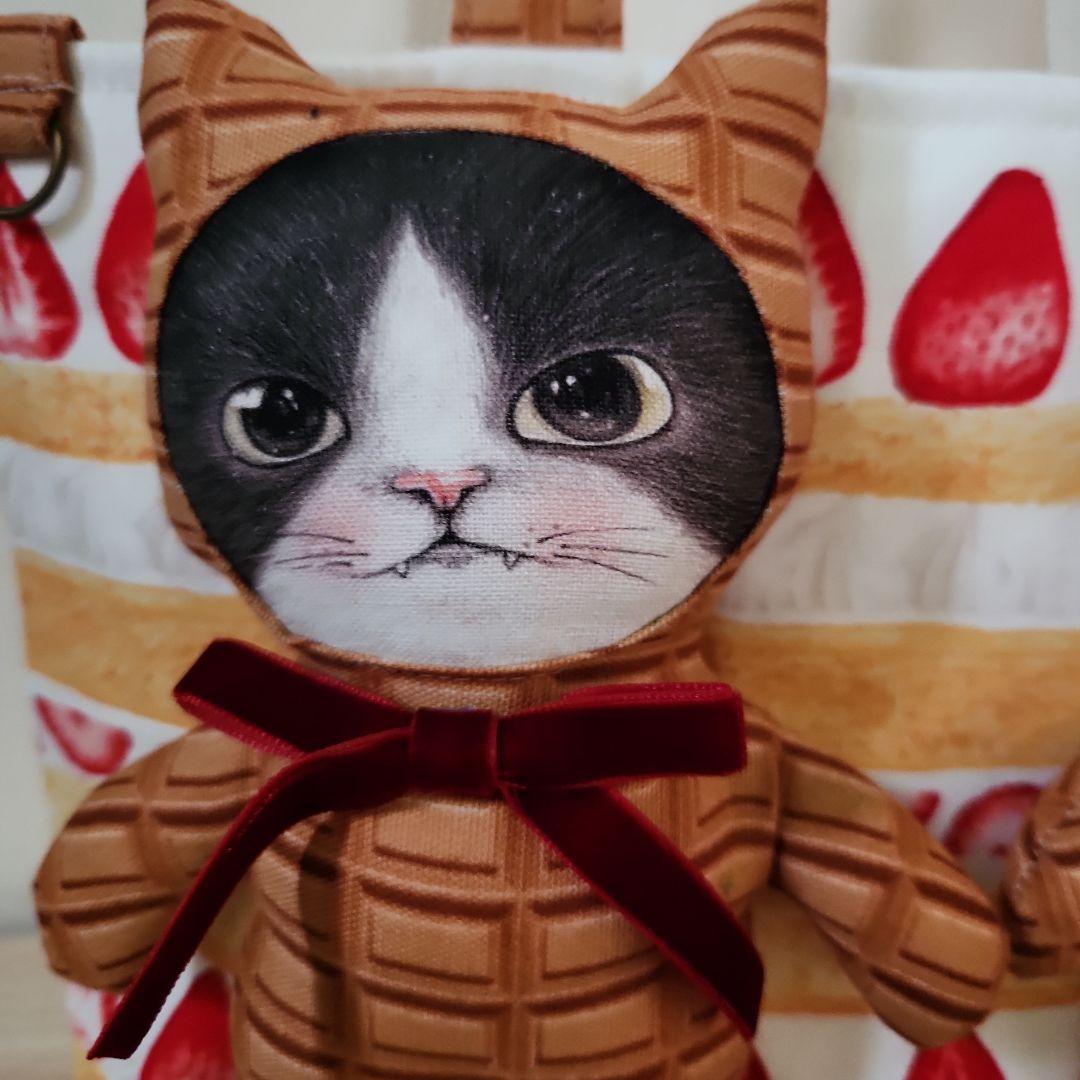 さ*ー様 コヤンイサムチョン　にゃんにゃんトート　ハンドメイド