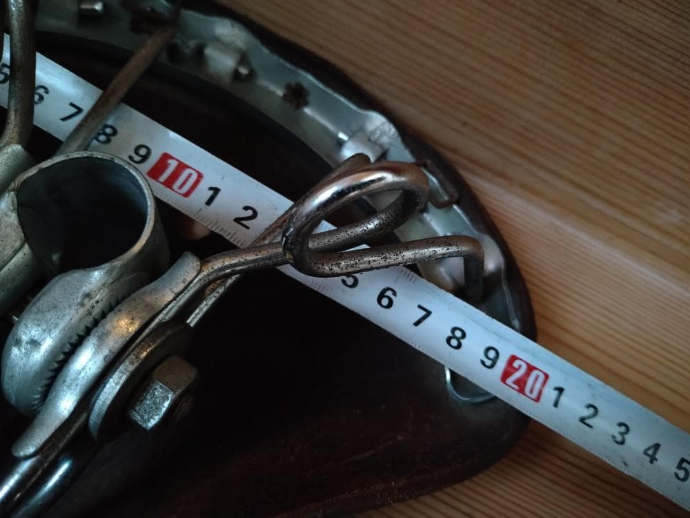 長期保管品★HENRI GAUTHIER　アンリ・ゴーチェ　革サドル