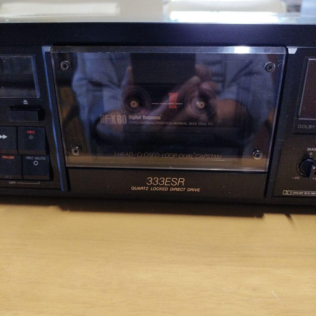 人気機種ソニー333シリーズ　カセットデッキ（オマケ付き）
