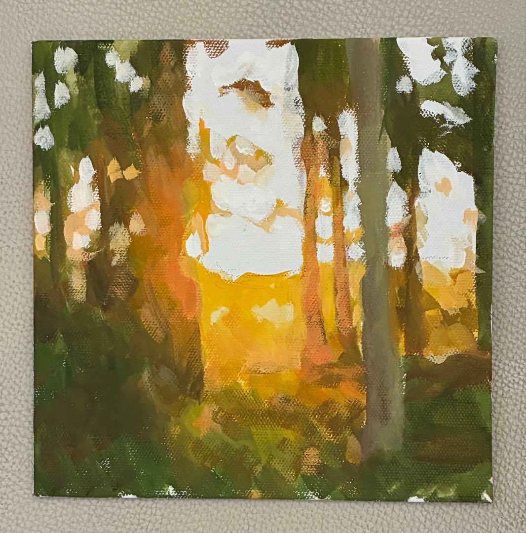 アクリル画　無題　880