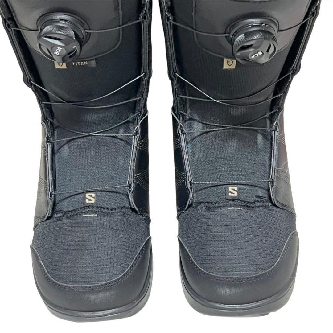 【美品】SALOMON TITAN BOA 27.5cm スノーボードブーツ