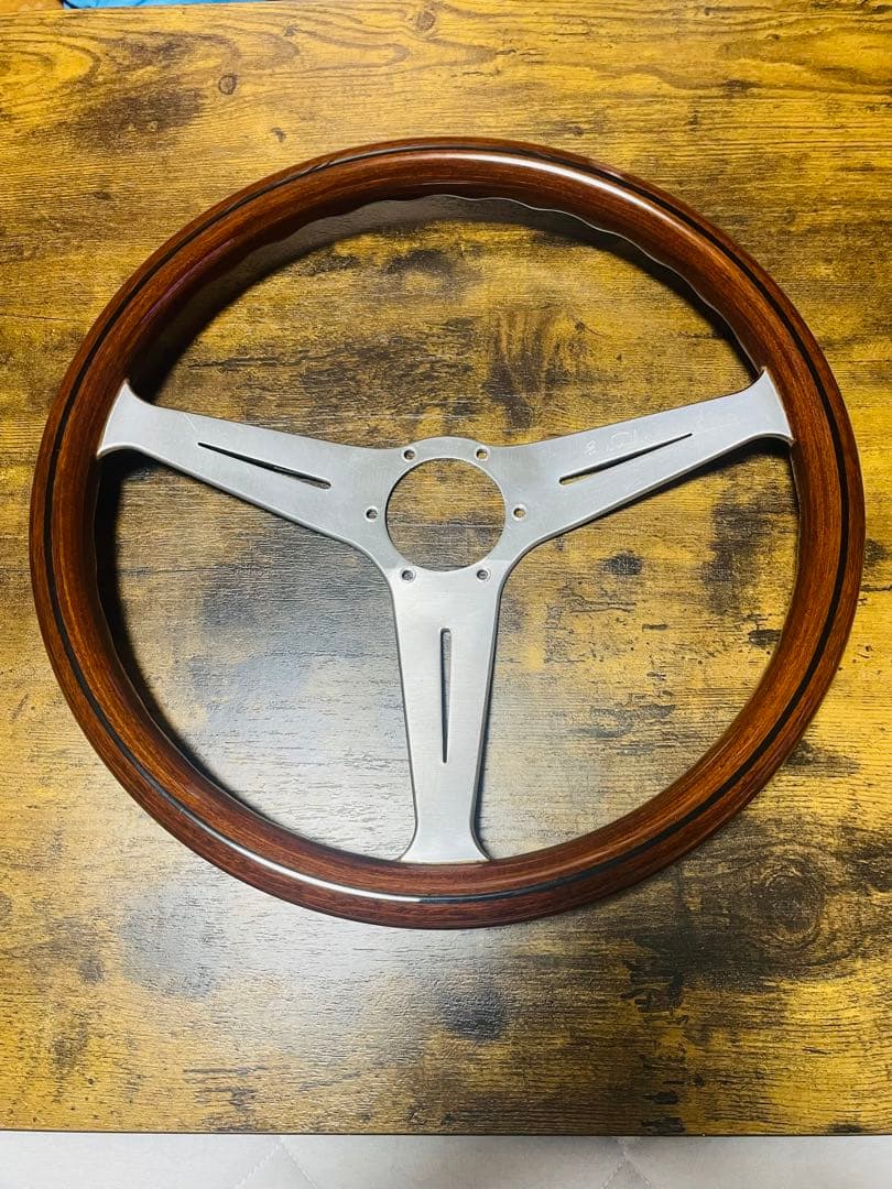 【大径 希少 正規品】φ39 ナルディクラシック　ウッドステアリング