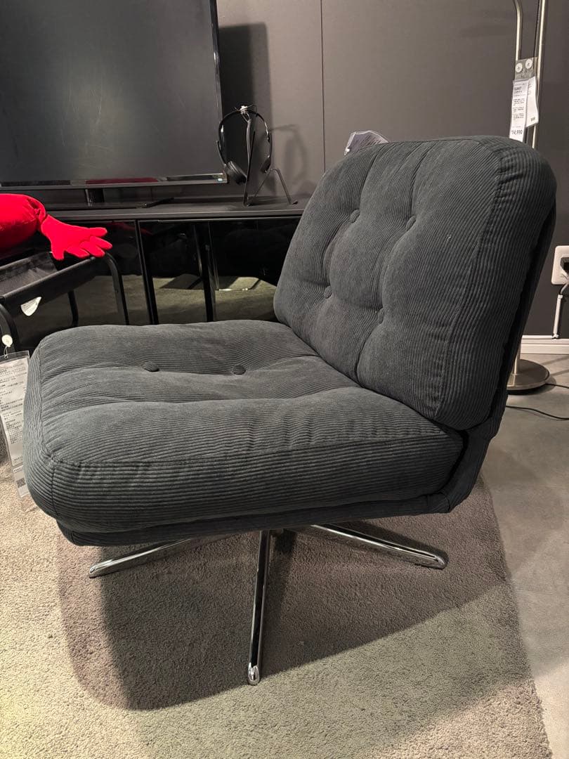 【『新品▲未開封』】 イケア ディヴリンゲ ソファ 回転パーソナルチェア 椅子