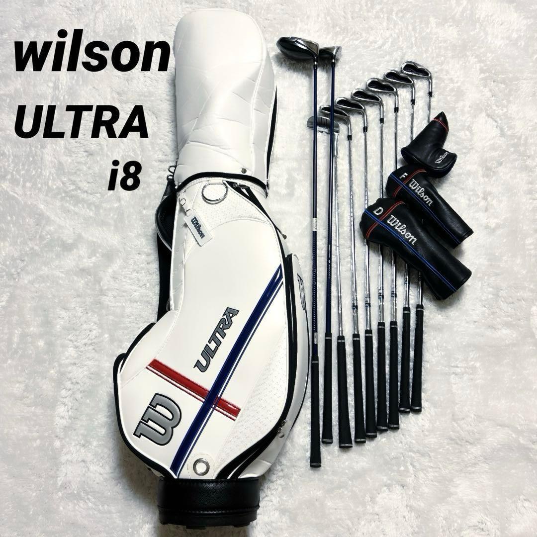 Wilson ultra i8 ゴルフクラブ セット キャディバッグ メンズ