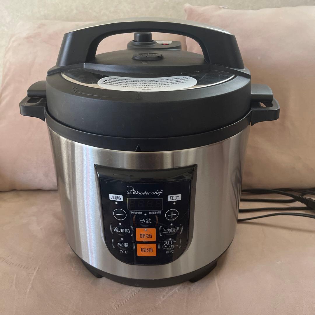 ワンダーシェフ 楽ポンPRO マイコン電気圧力鍋(8.0L)