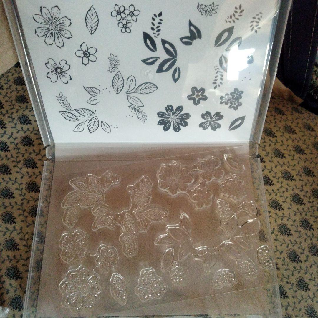 未使用　お花パンチ＆スタンプ　スタンピンアップ