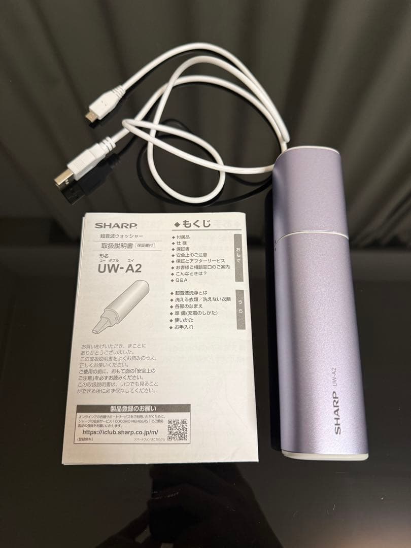 SHARP UW-A2 超音波洗浄機