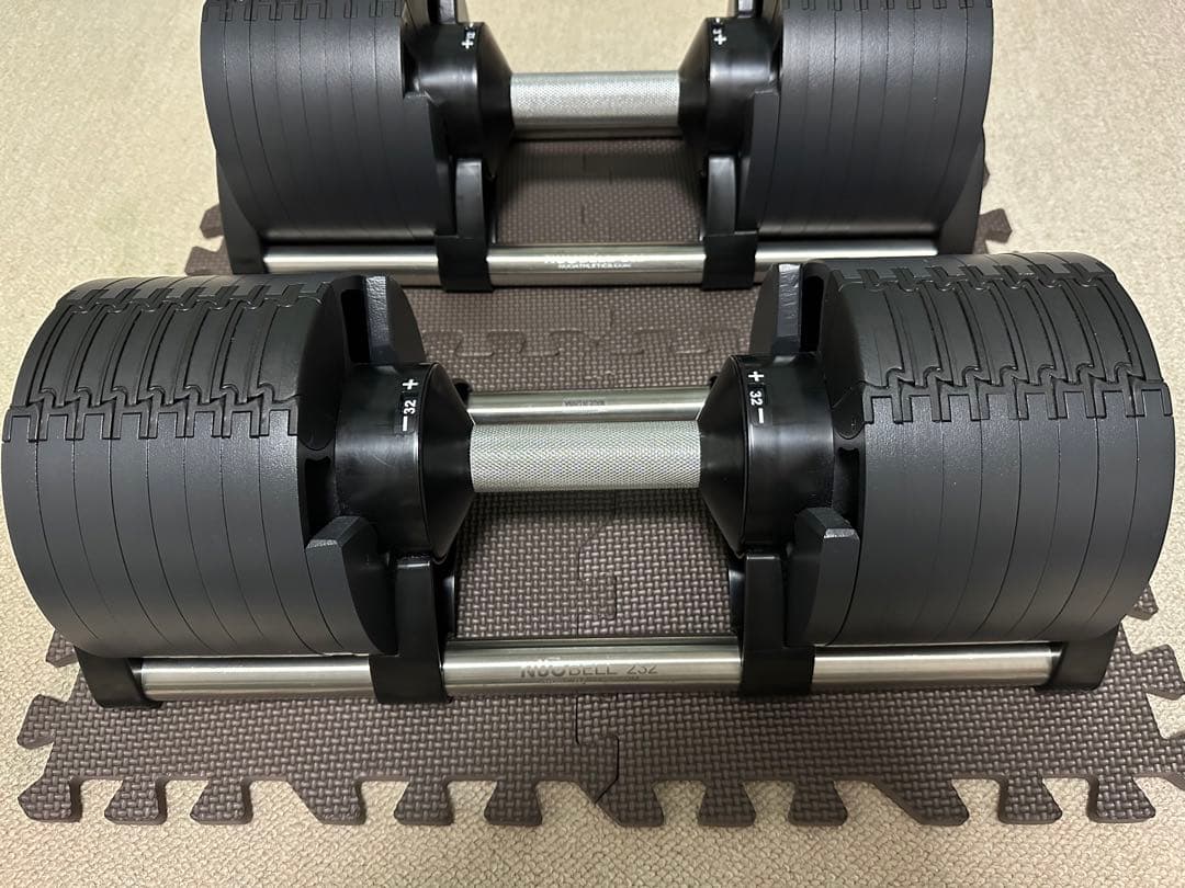 ①フレックスベル　可変式ダンベル 32kg 2kg刻み