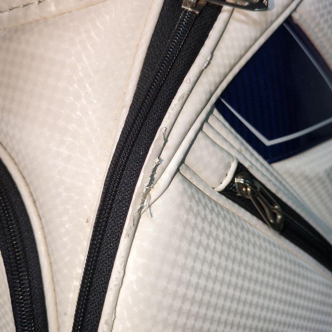 ゼクシオ XXIO ツアーモデル キャディバッグ ホワイト ブルー